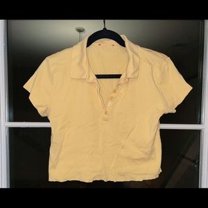 Polo Tee Shirt Cropped